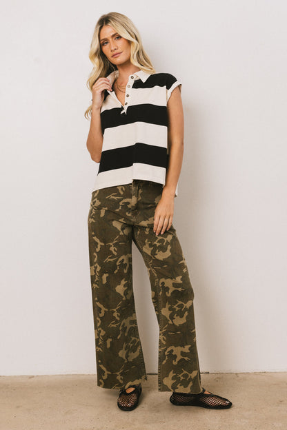 Atlas Camo Wide-Leg Jeans - FINAL SALE