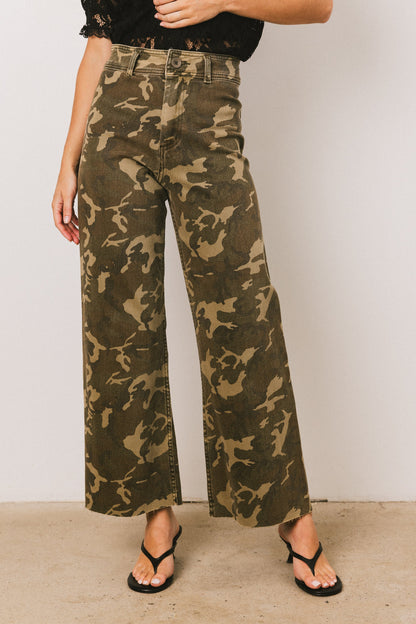 Atlas Camo Wide-Leg Jeans - FINAL SALE