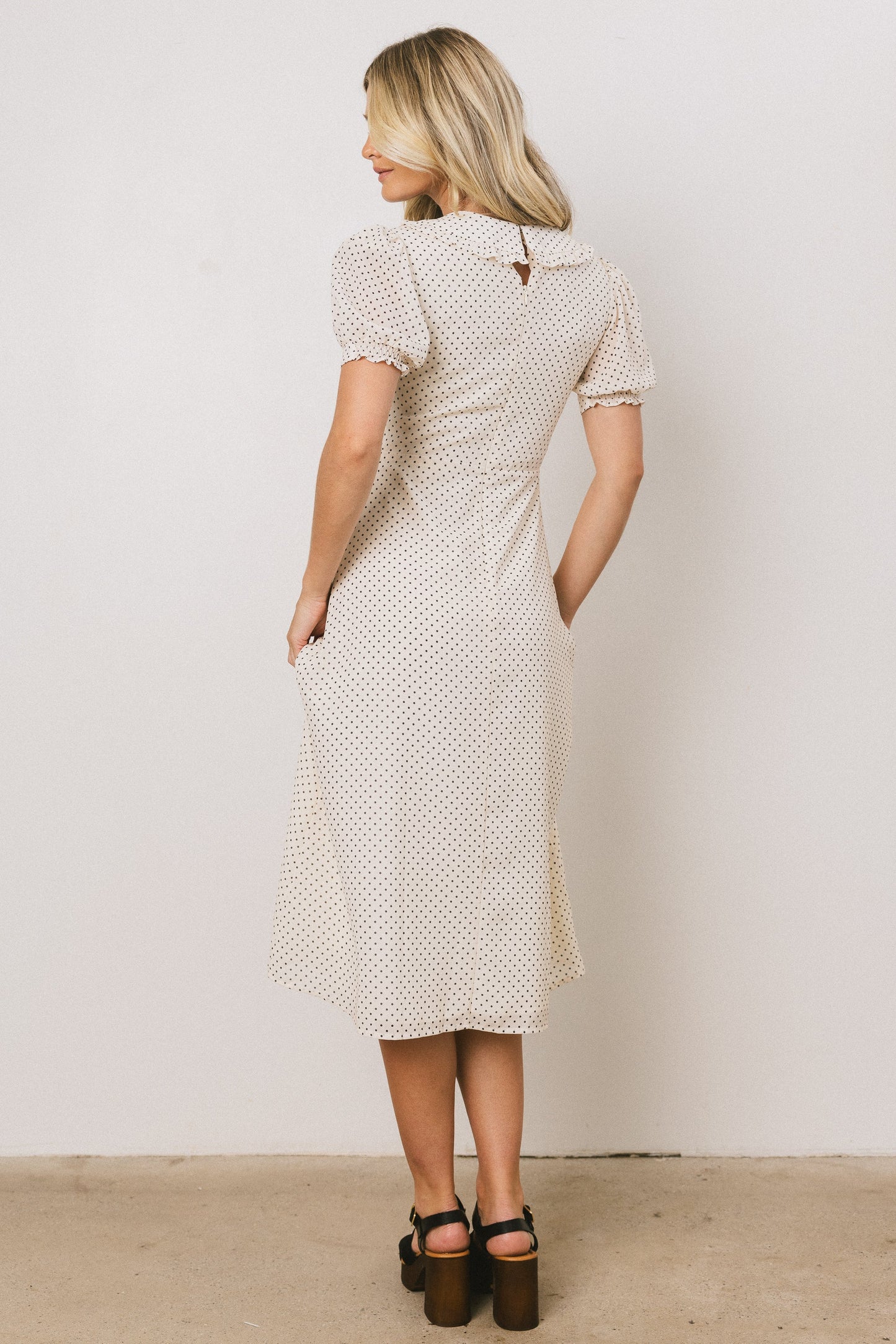 Chloe Polka Dot Midi Dress - FINAL SALE