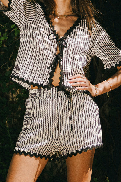 Estella Scalloped Shorts - FINAL SALE