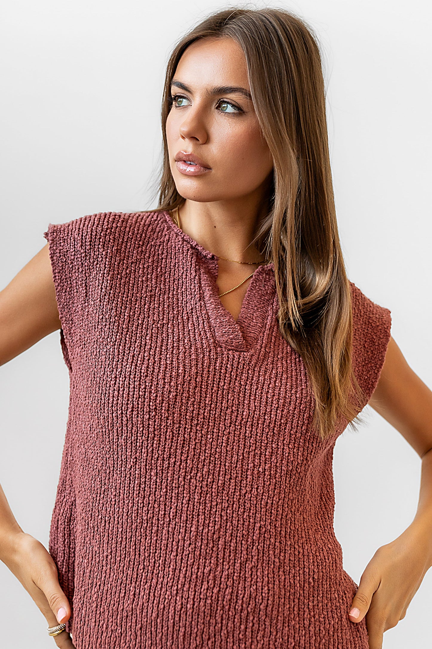 Aylin Sweater in Marsala - FINAL SALE