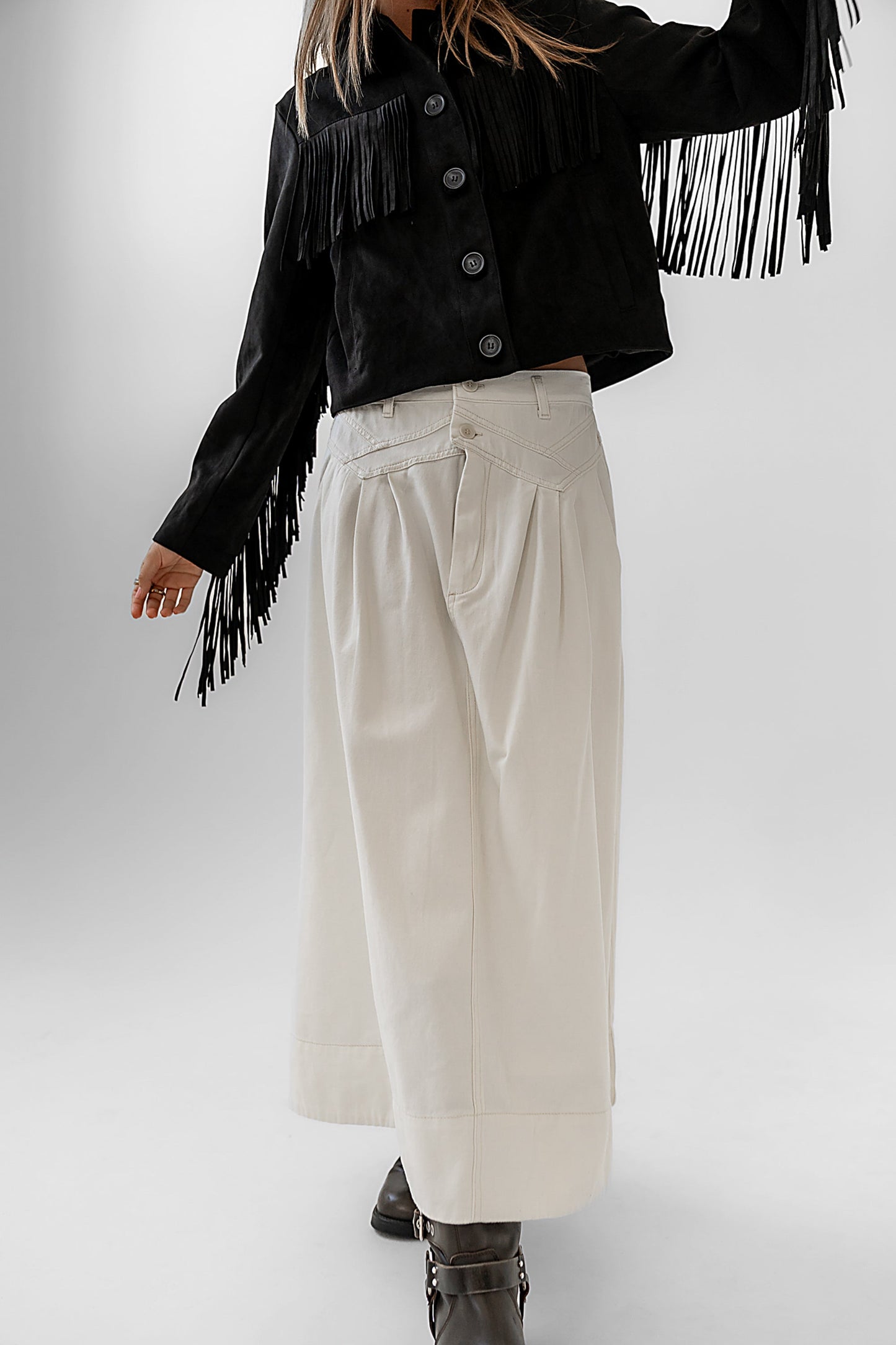 Eddie Denim Maxi Skirt - FINAL SALE