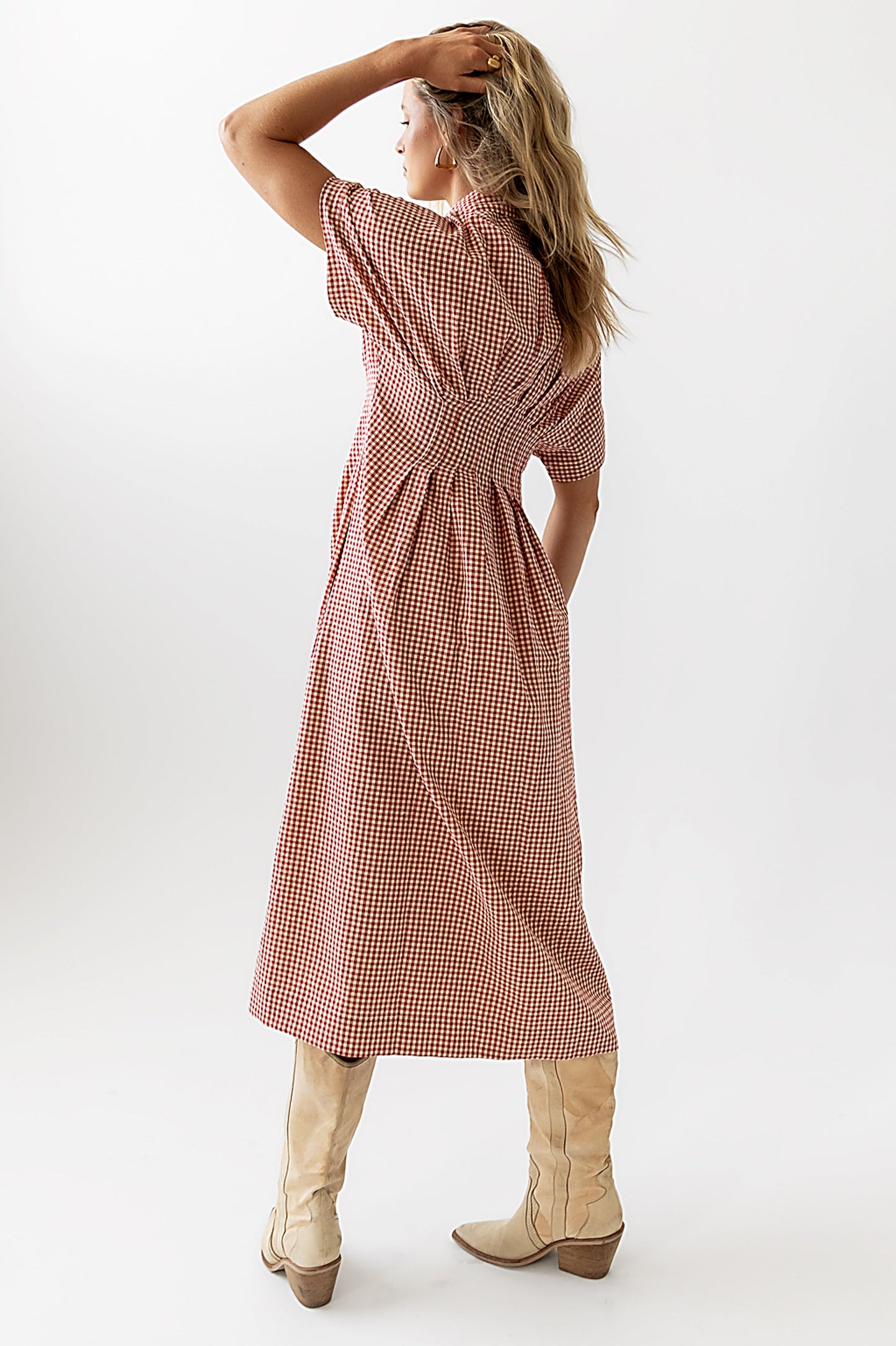 Collins Maxi Dress in Red