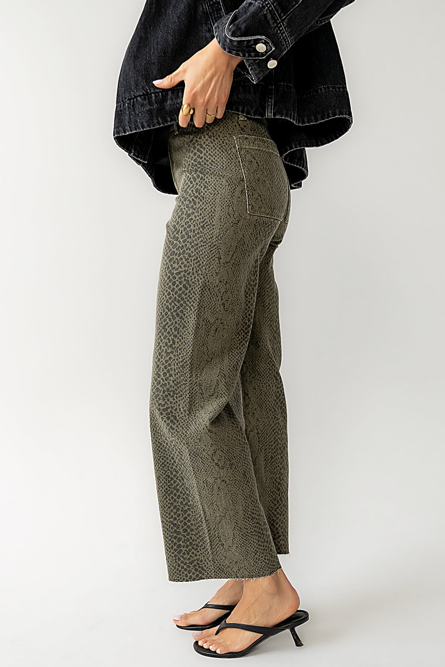 Gia Snake Print Pants - FINAL SALE