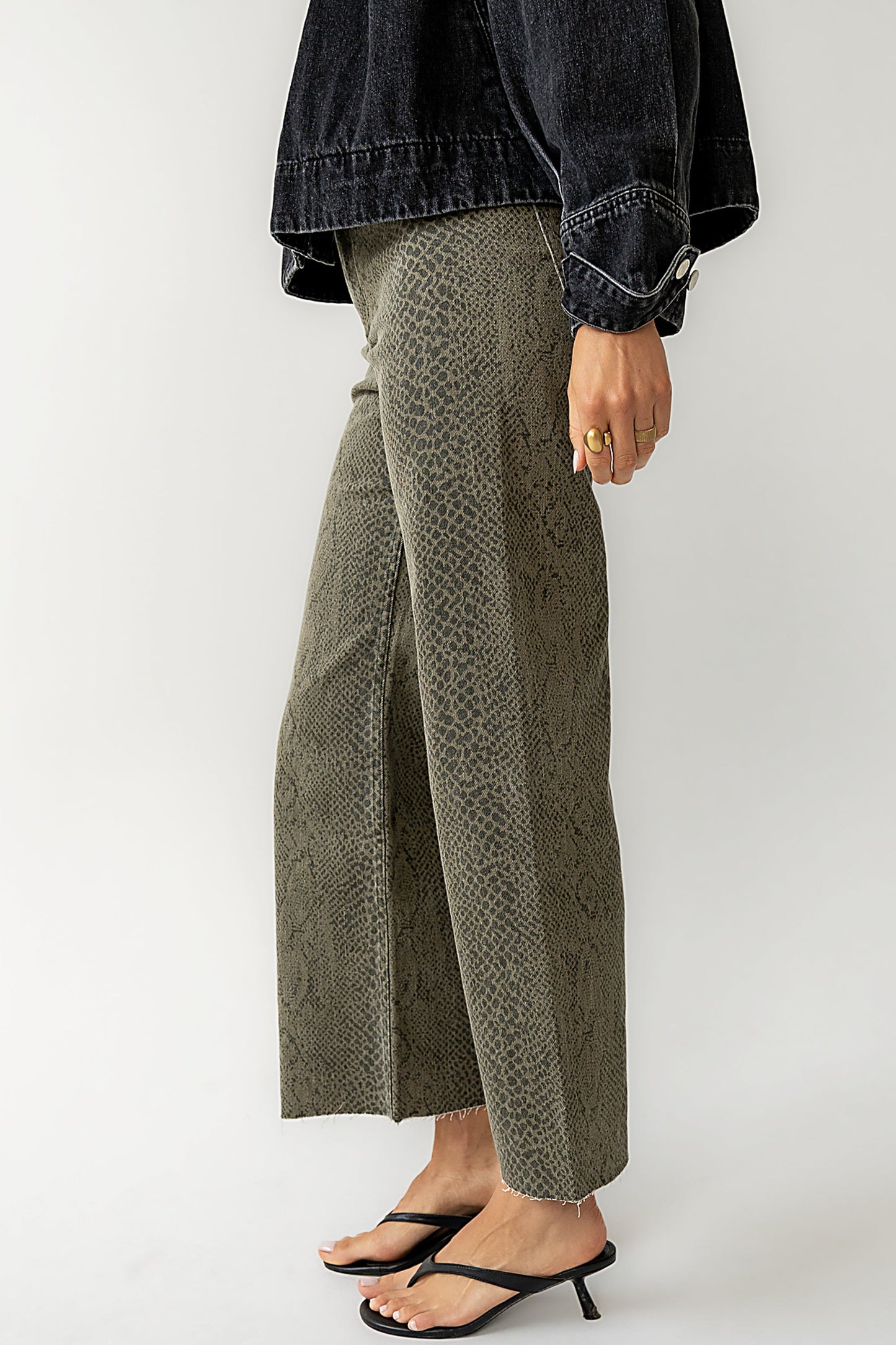 Gia Snake Print Pants - FINAL SALE