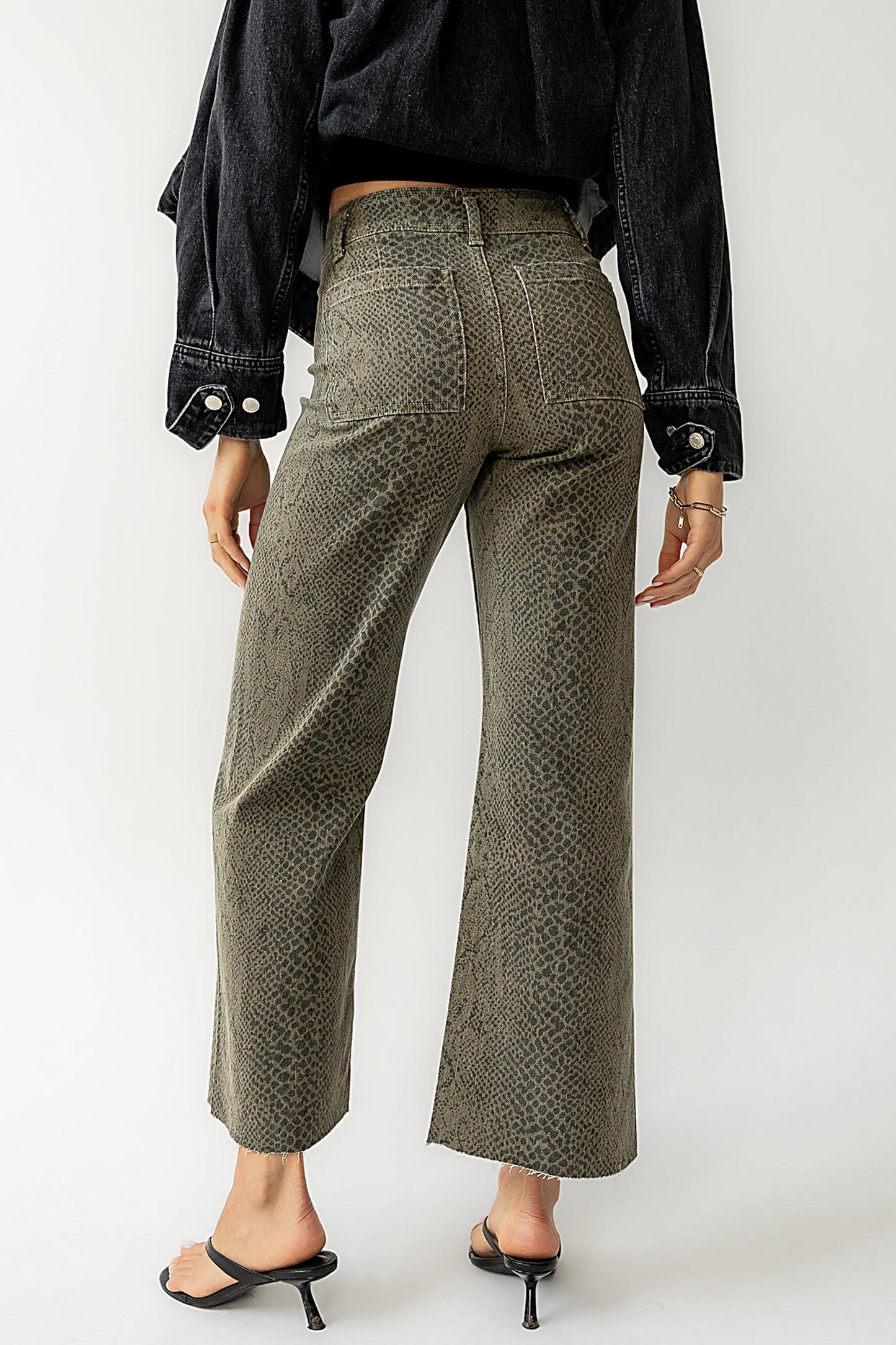 Gia Snake Print Pants - FINAL SALE