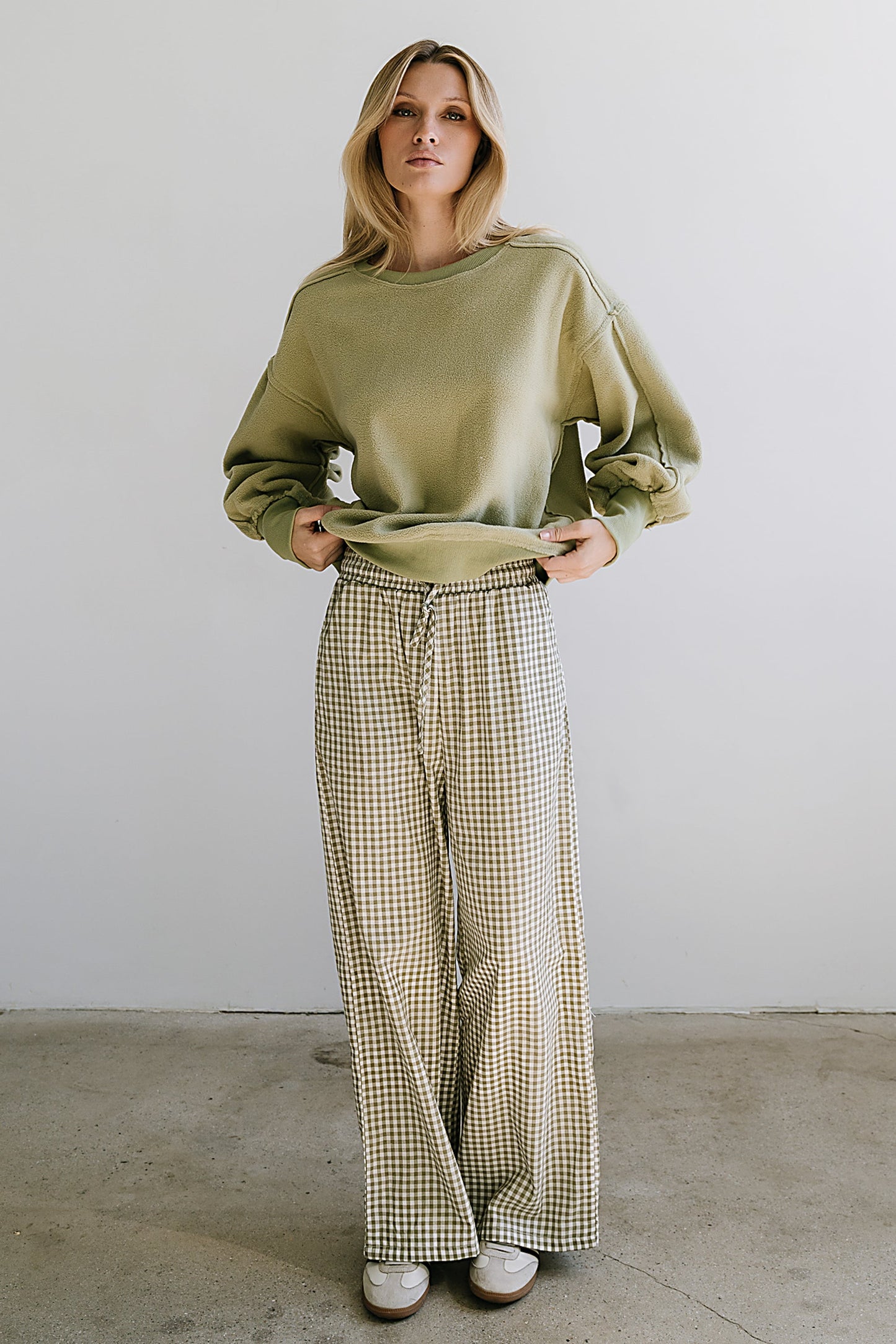 Belle Fleece Pullover Sweater