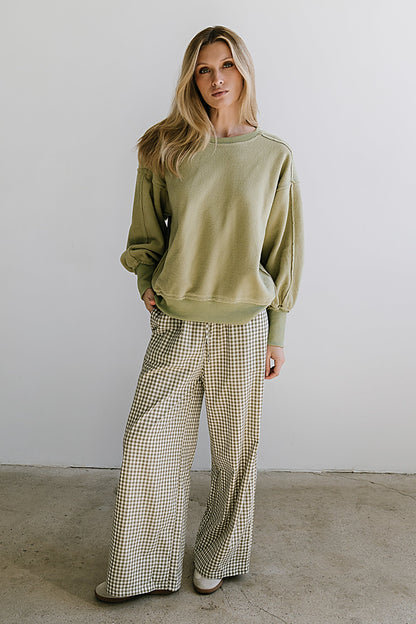 Belle Fleece Pullover Sweater