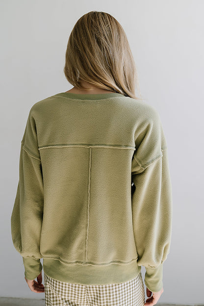 Belle Fleece Pullover Sweater