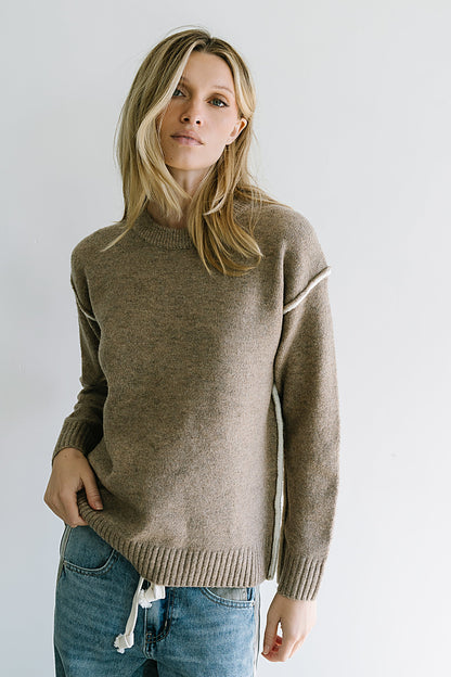 Brea Contrast Sweater - FINAL SALE