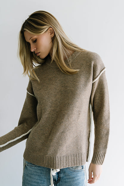 Brea Contrast Sweater - FINAL SALE