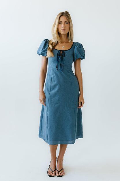 Elle Gingham Midi Dress - FINAL SALE