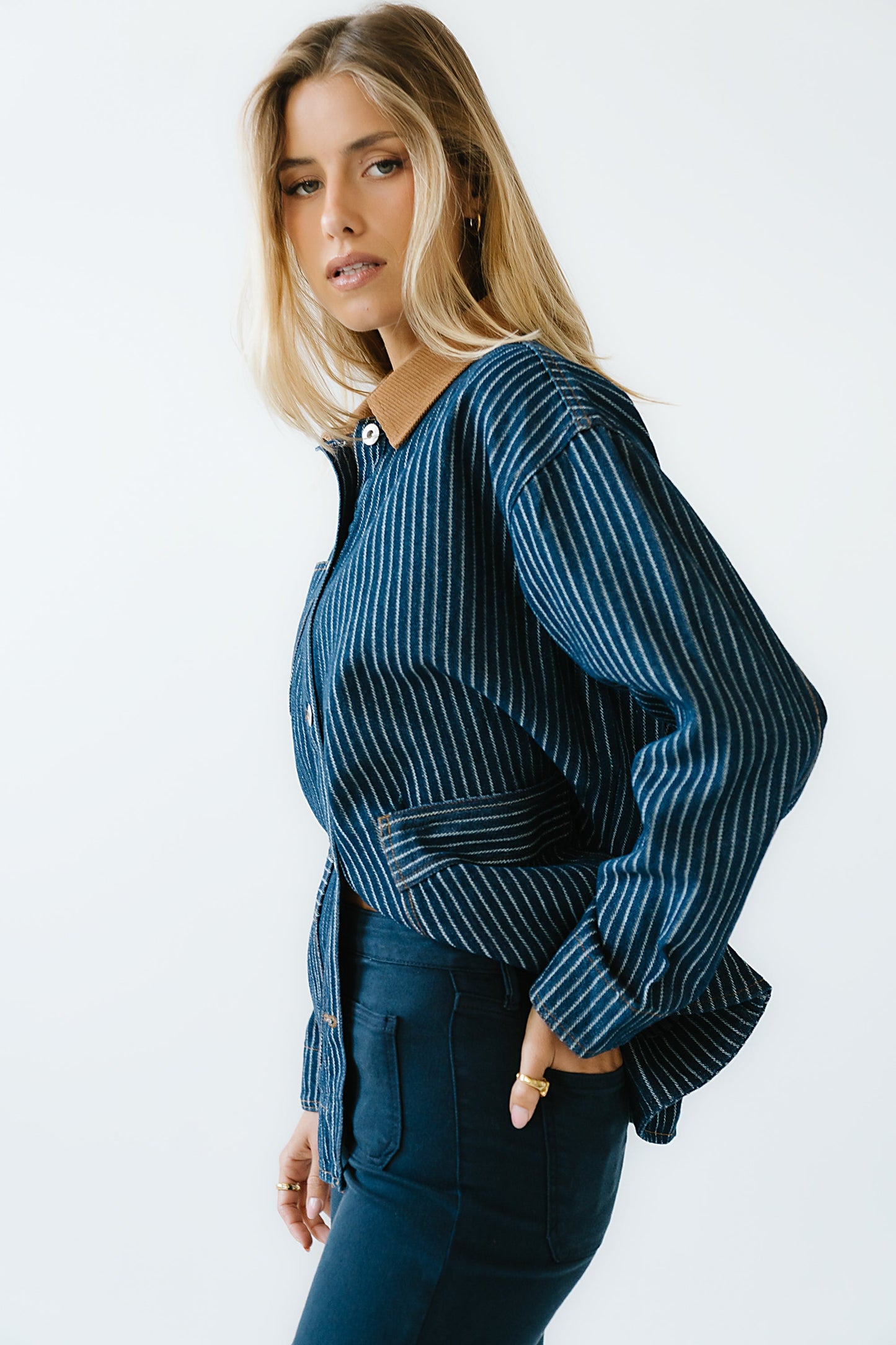 Andie Striped Jacket - FINAL SALE