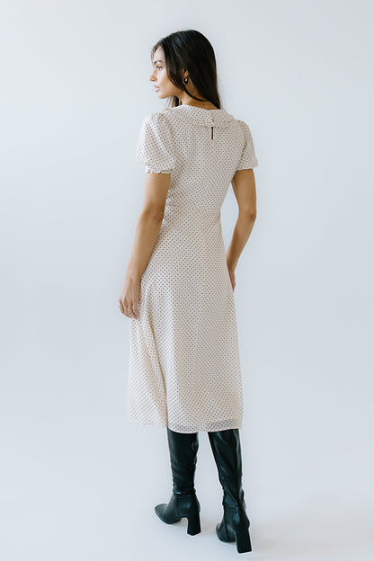 Chloe Polka Dot Midi Dress - FINAL SALE