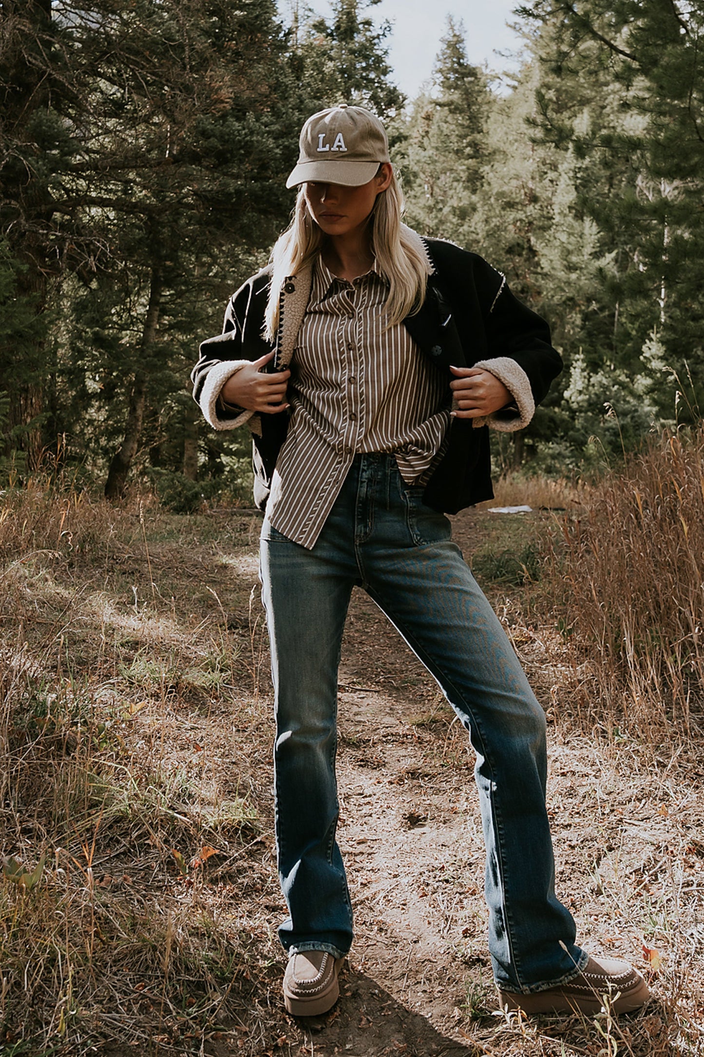 Ginny Striped Button Up - FINAL SALE