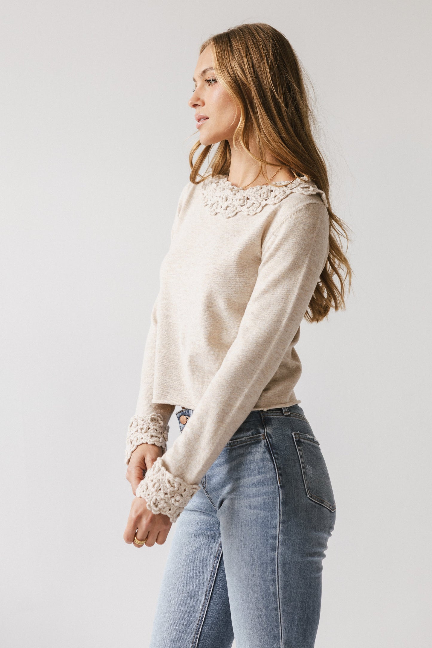 Banks Embroidered Sweater - FINAL SALE