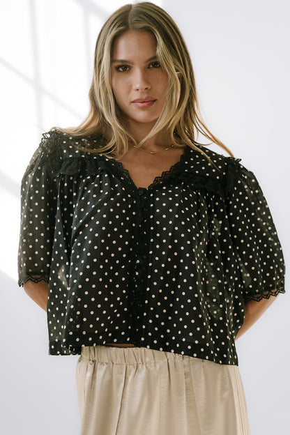 Blair Polka Dot Blouse