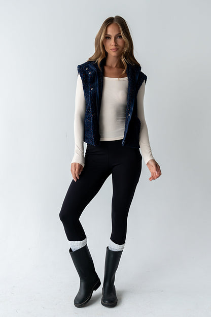 Cozette Sherpa Vest - FINAL SALE