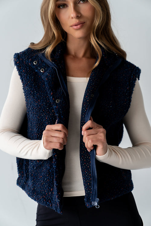 Cozette Sherpa Vest - FINAL SALE