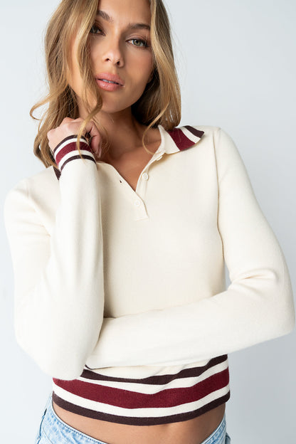 Brandie Striped Sweater - FINAL SALE