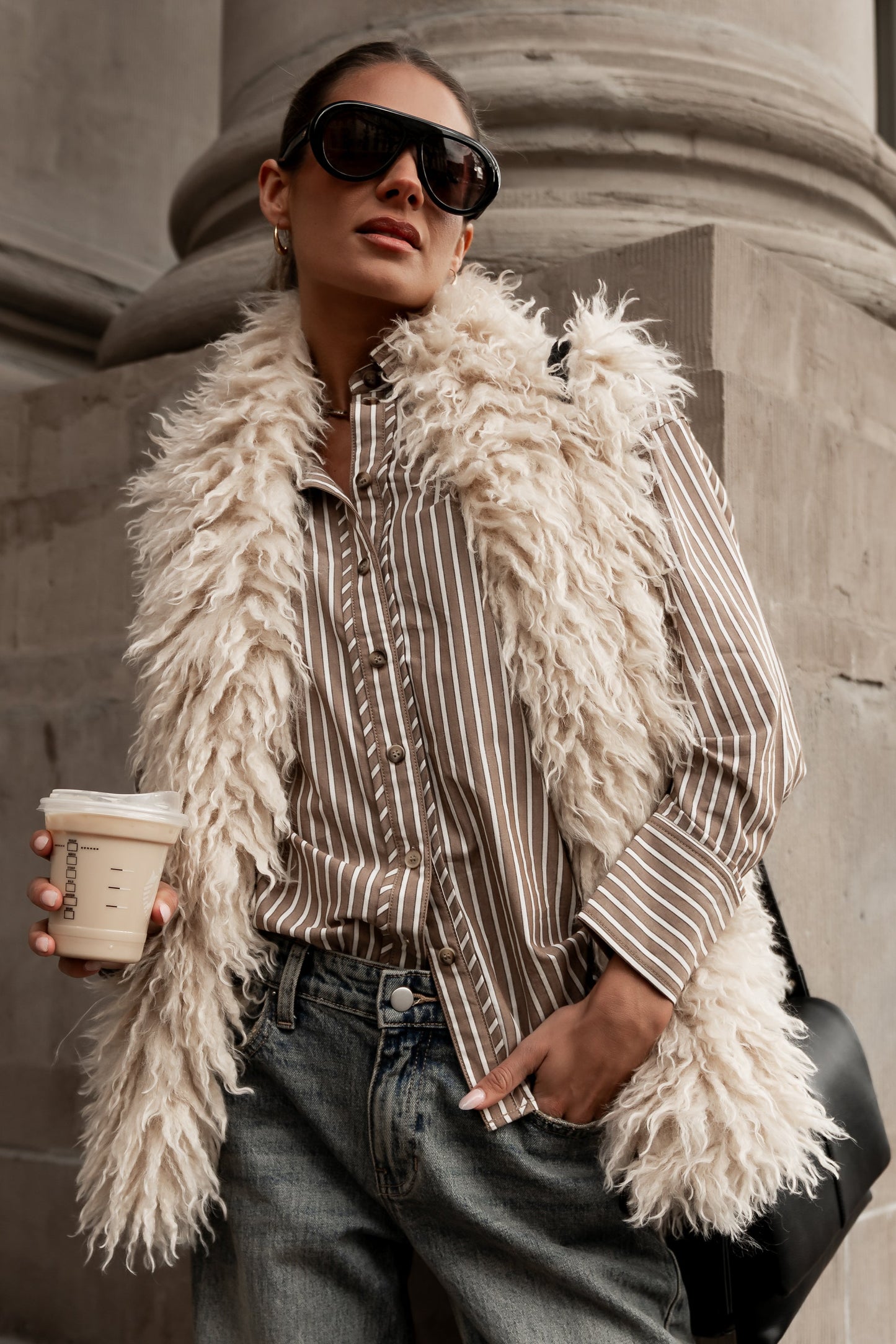 Ginny Striped Button Up - FINAL SALE
