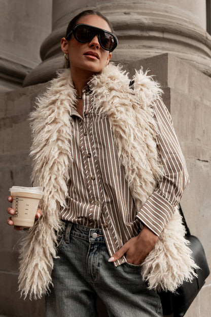 Ginny Striped Button Up - FINAL SALE