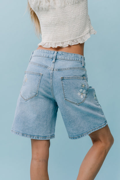 Franko Embroidered Shorts