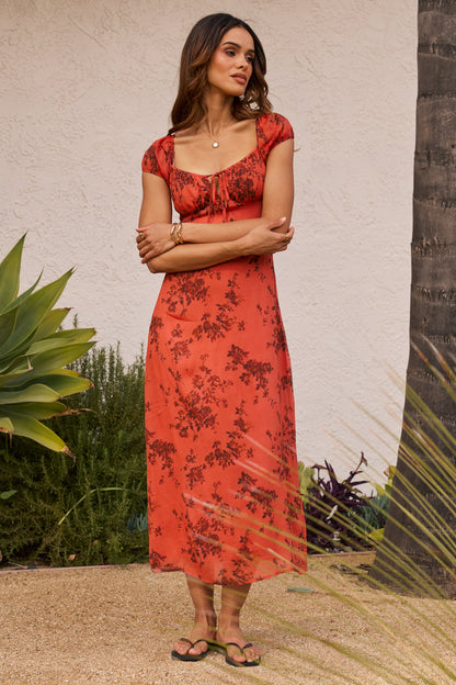 Charles Floral Maxi Dress