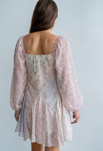Bree Patchwork Mini Dress