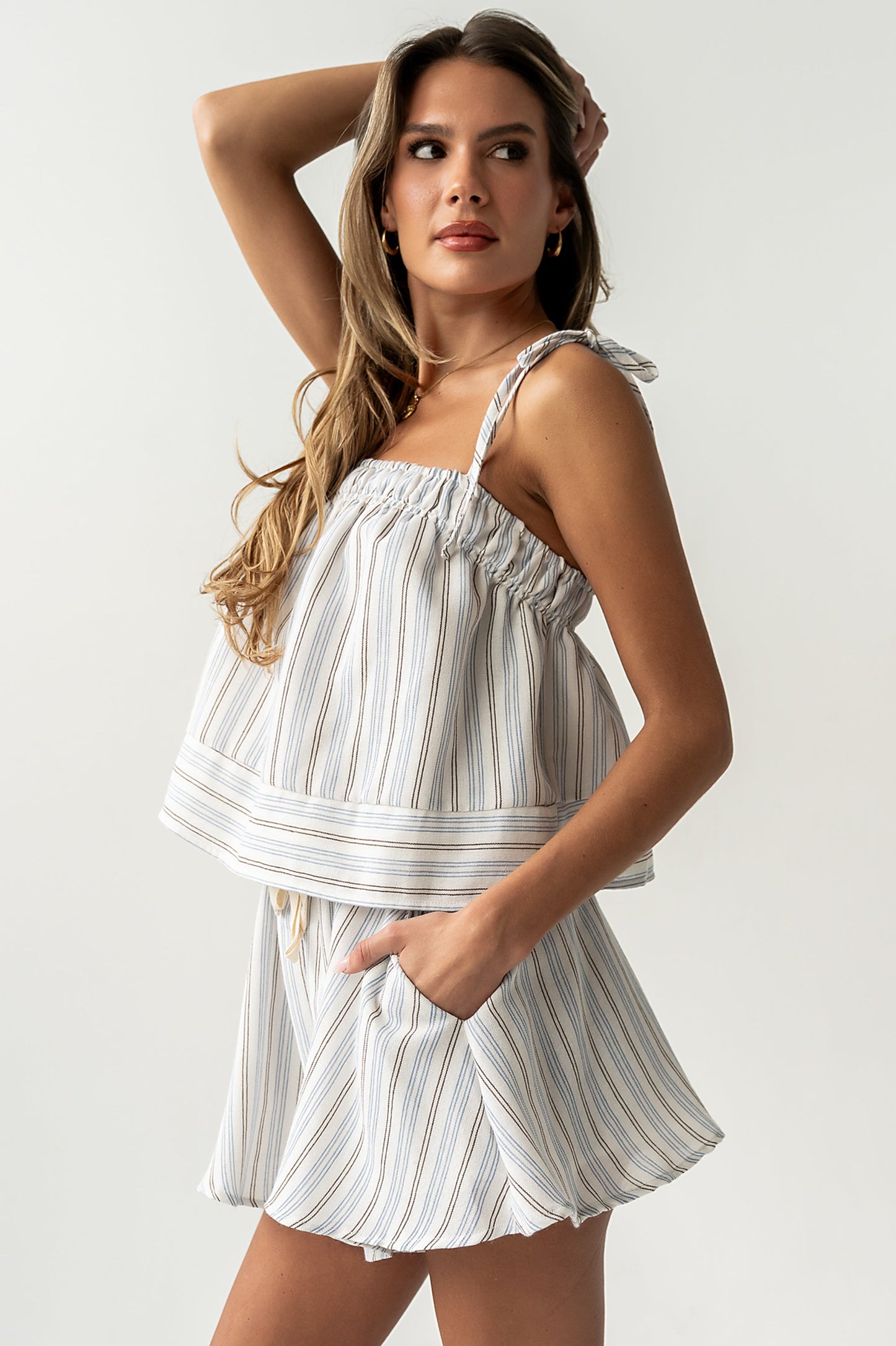 Harlie Striped Tank Top