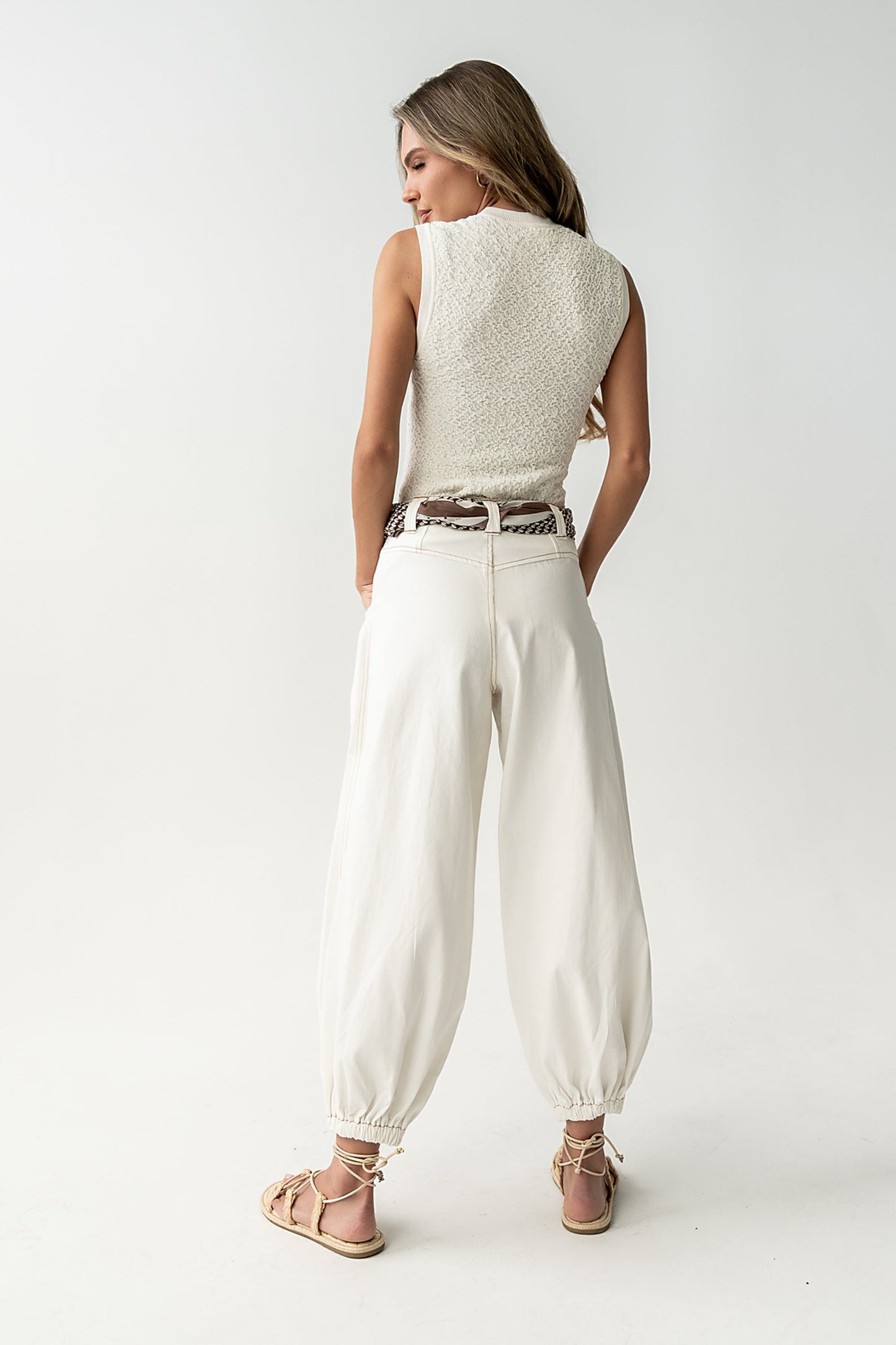 Correy Pants in Off White