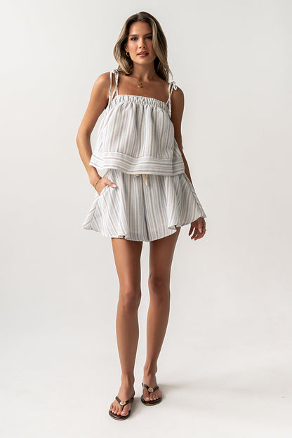 Harlie Striped Shorts