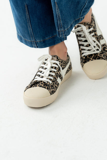 Gola Coaster Leopard Sneaker