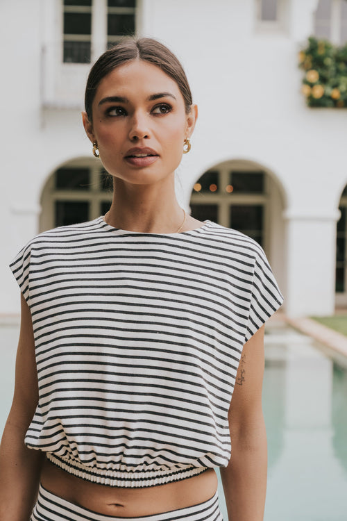 Camille Striped Top