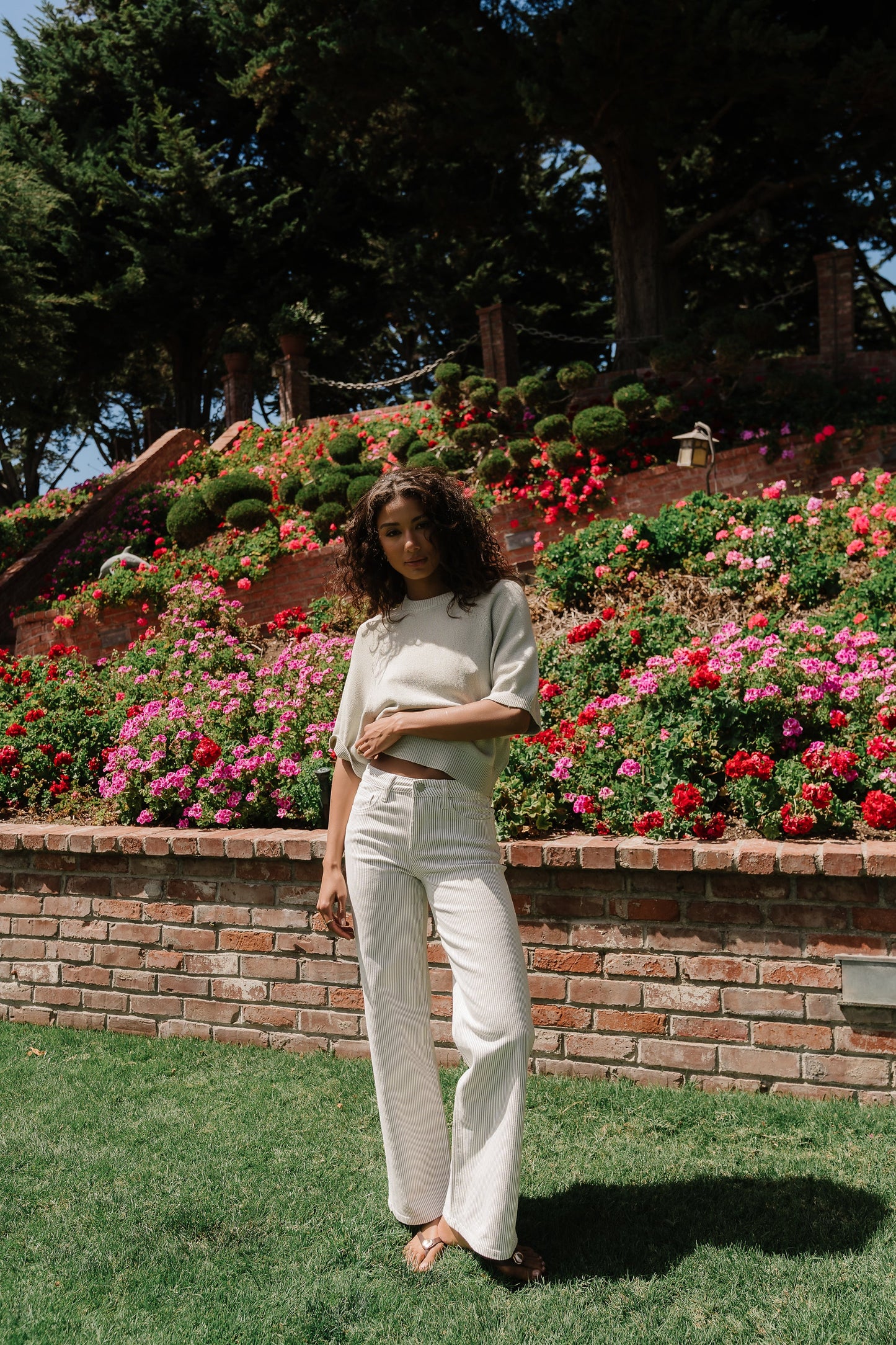 Camille Oversized Sweater in Mint