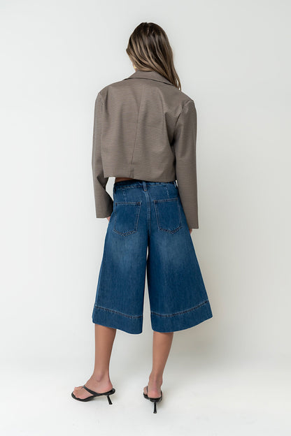 Crystal Cropped Blazer