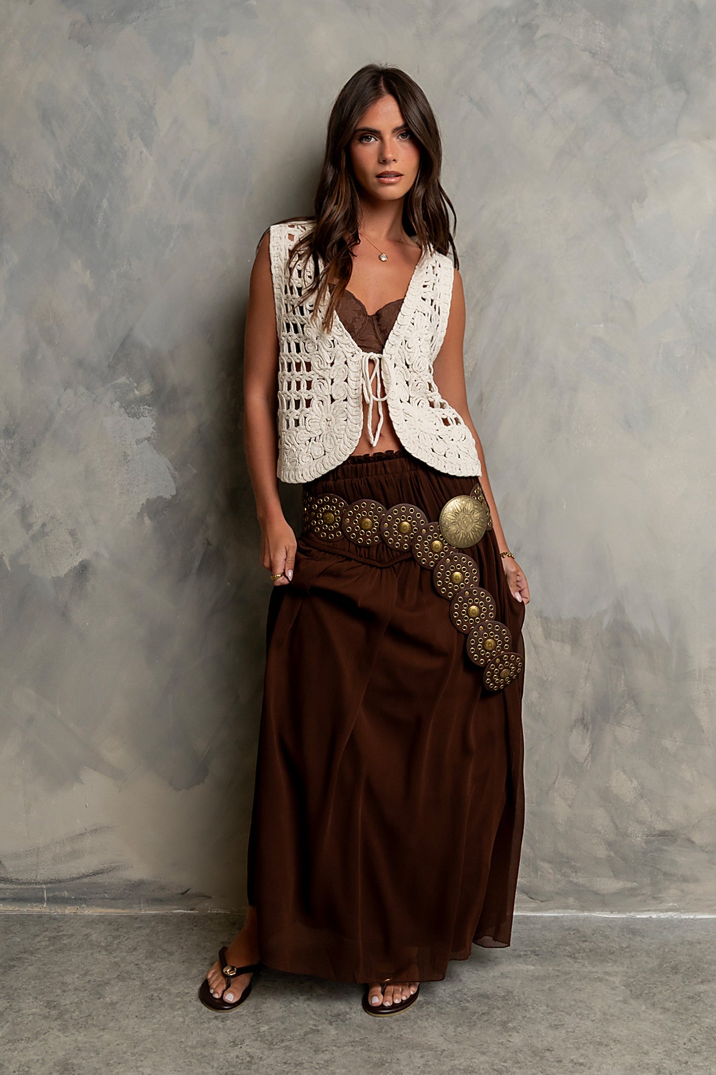 Colette Crochet Vest
