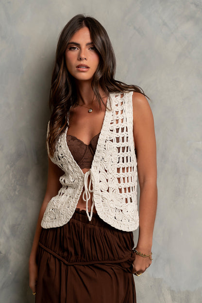 Colette Crochet Vest