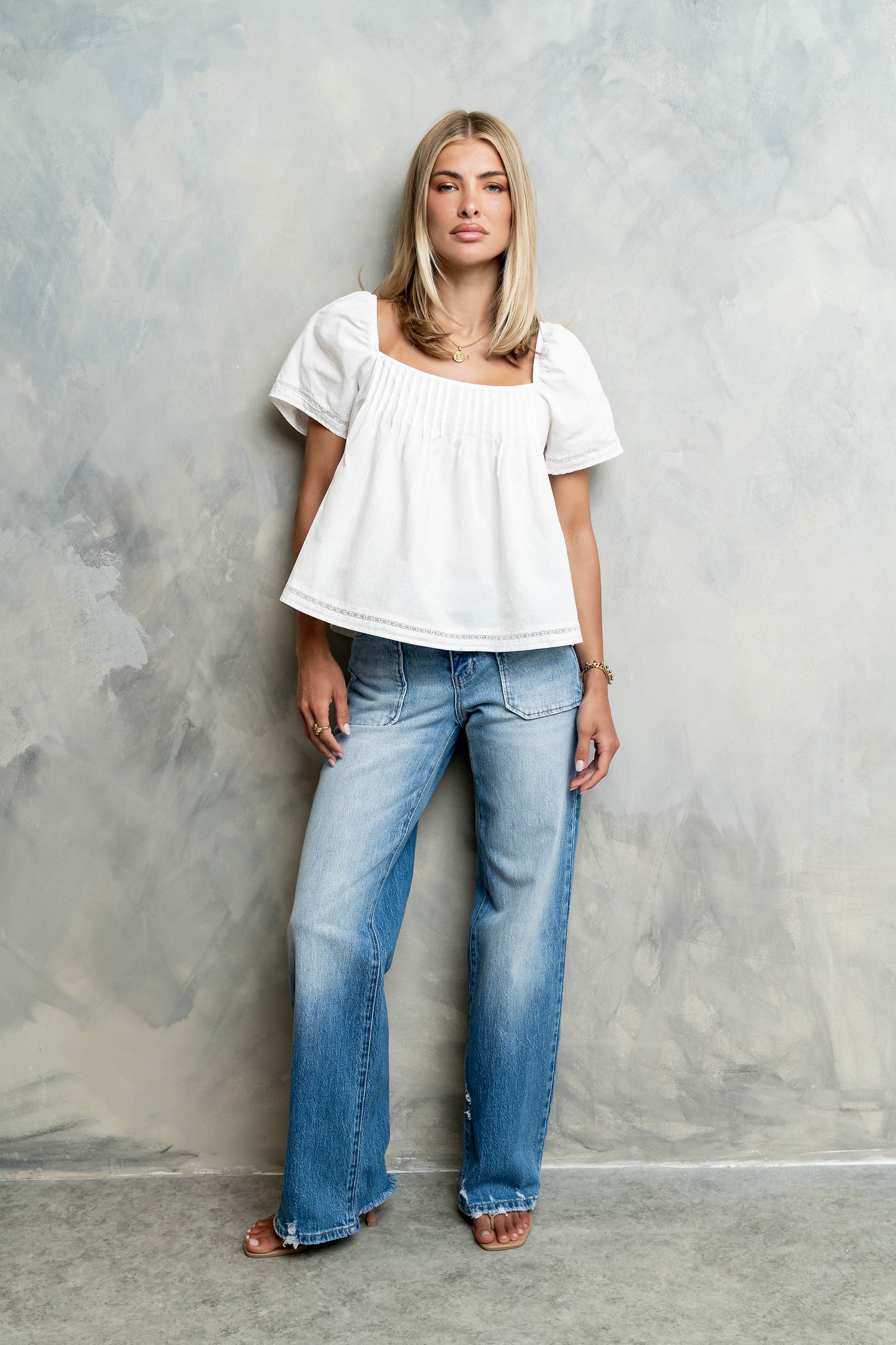 Harmony Pleated Blouse