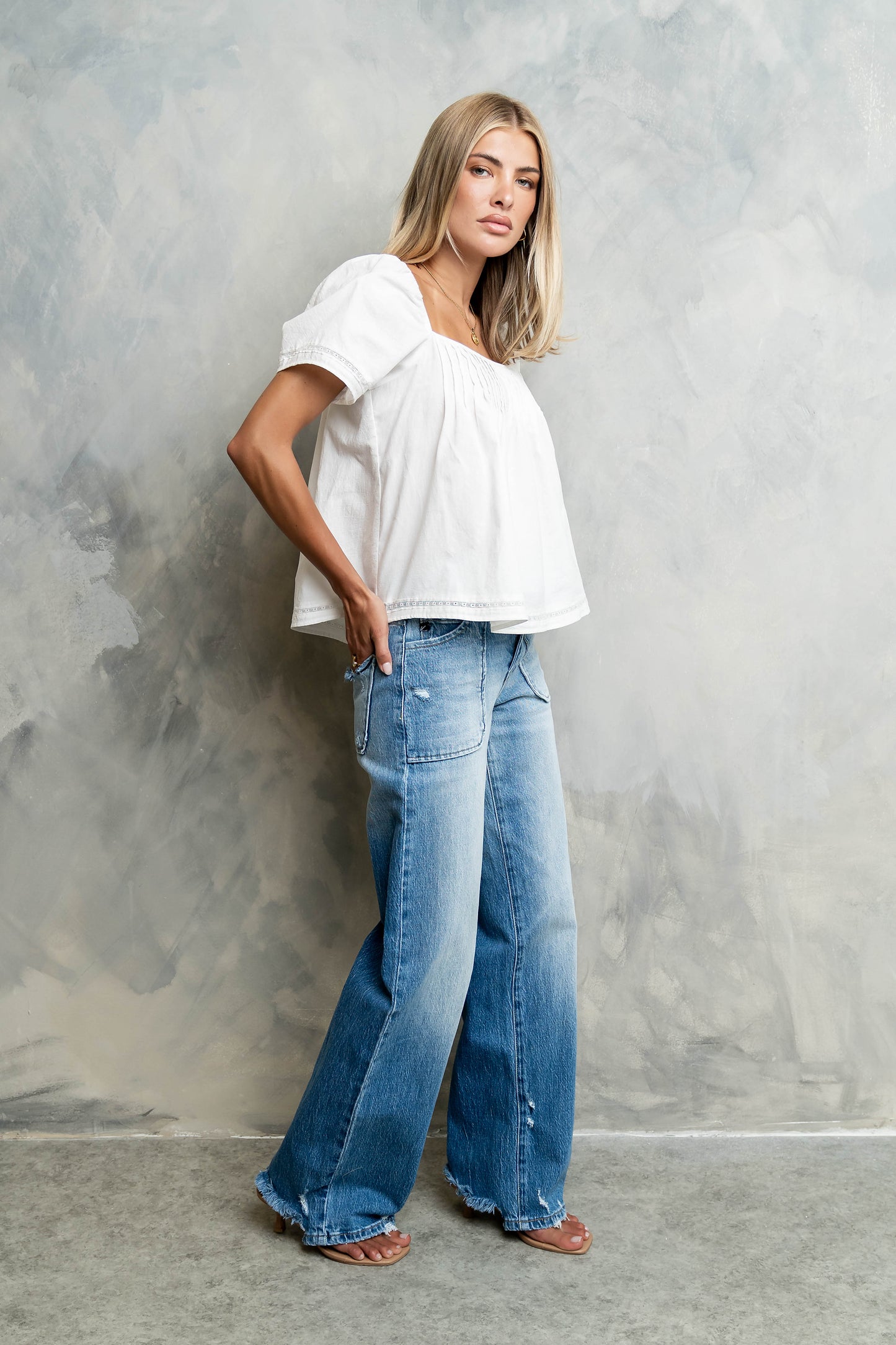 Harmony Pleated Blouse