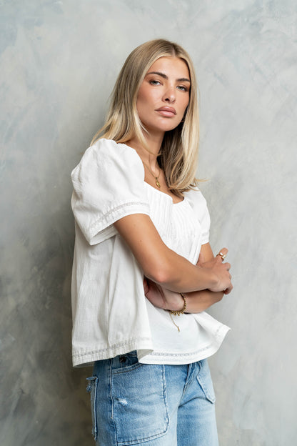 Harmony Pleated Blouse
