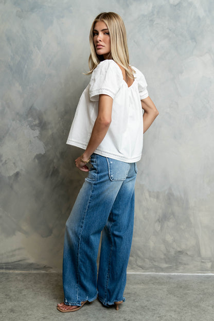 Harmony Pleated Blouse