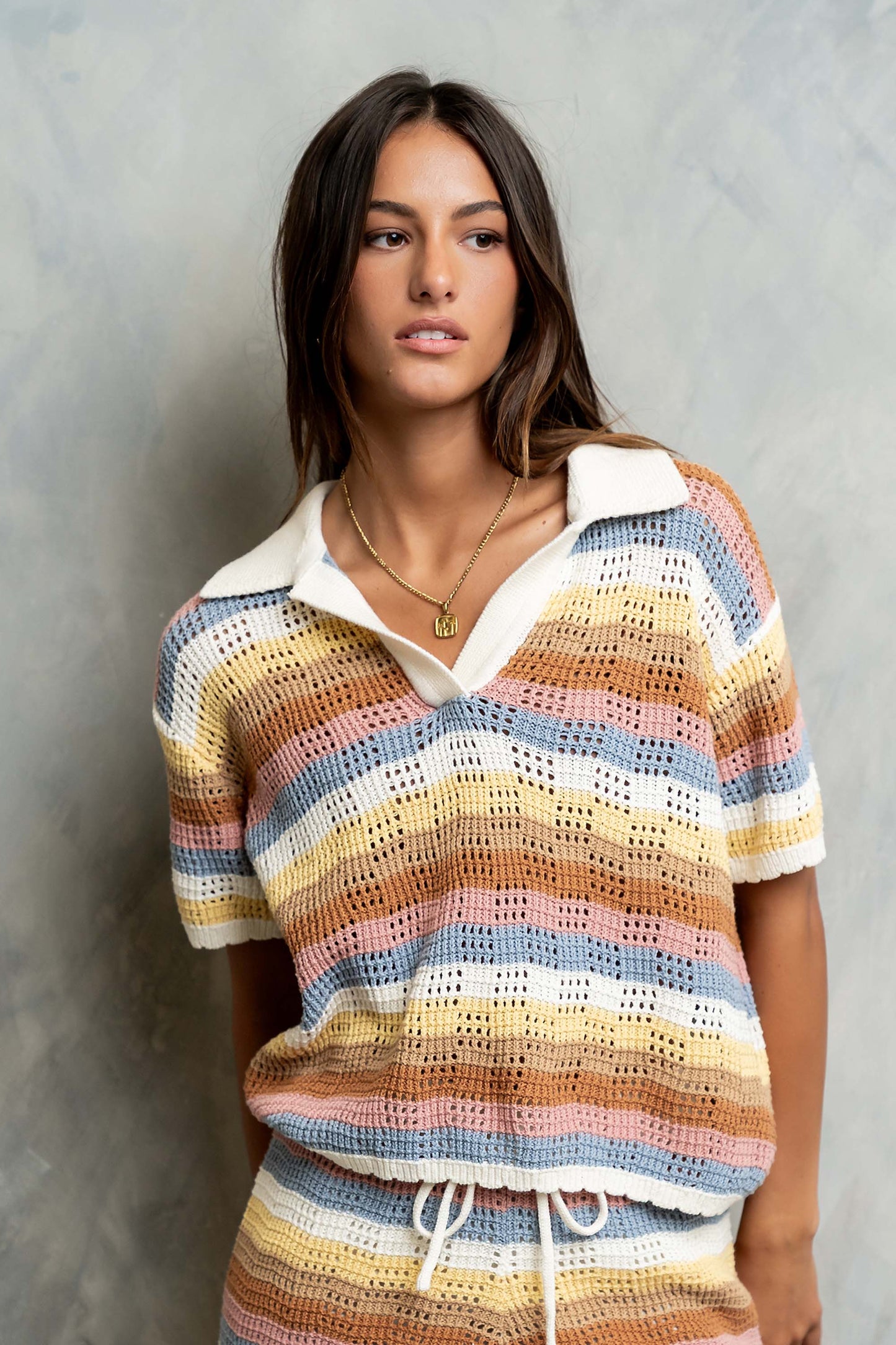 Evie Striped Top