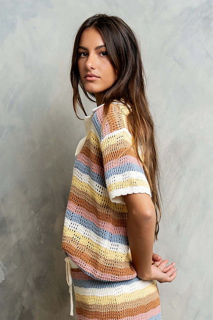 Evie Striped Top
