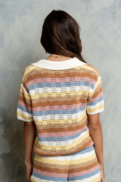 Evie Striped Top