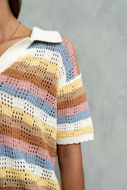 Evie Striped Top