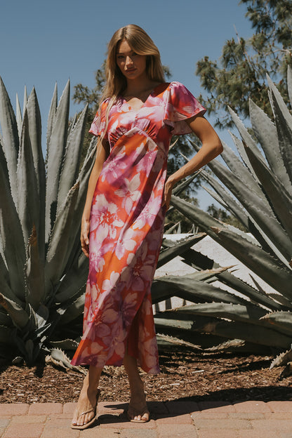 Cozi Floral Maxi Dress