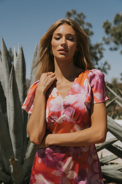 Cozi Floral Maxi Dress