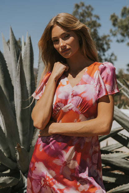 Cozi Floral Maxi Dress