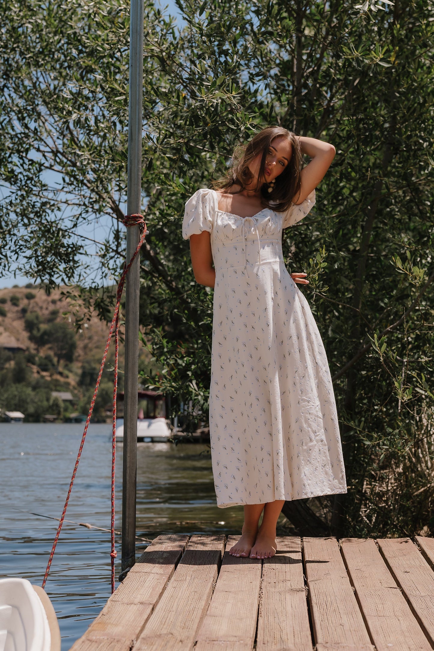 Clarissa Floral Maxi Dress